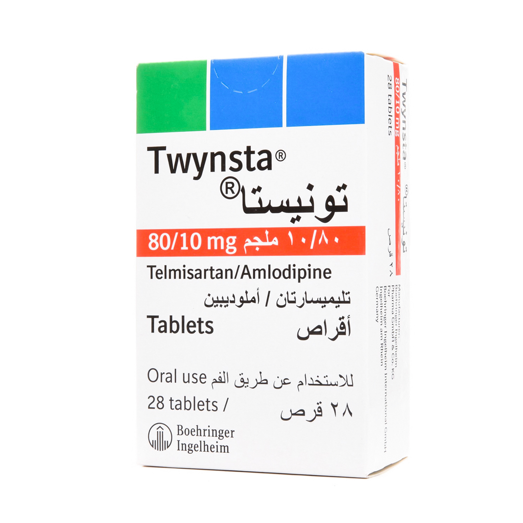 TWYNSTA 80 10MG 28 TABLETS Pharmazone twynsta-80-10mg-28-tablets-pharmazone