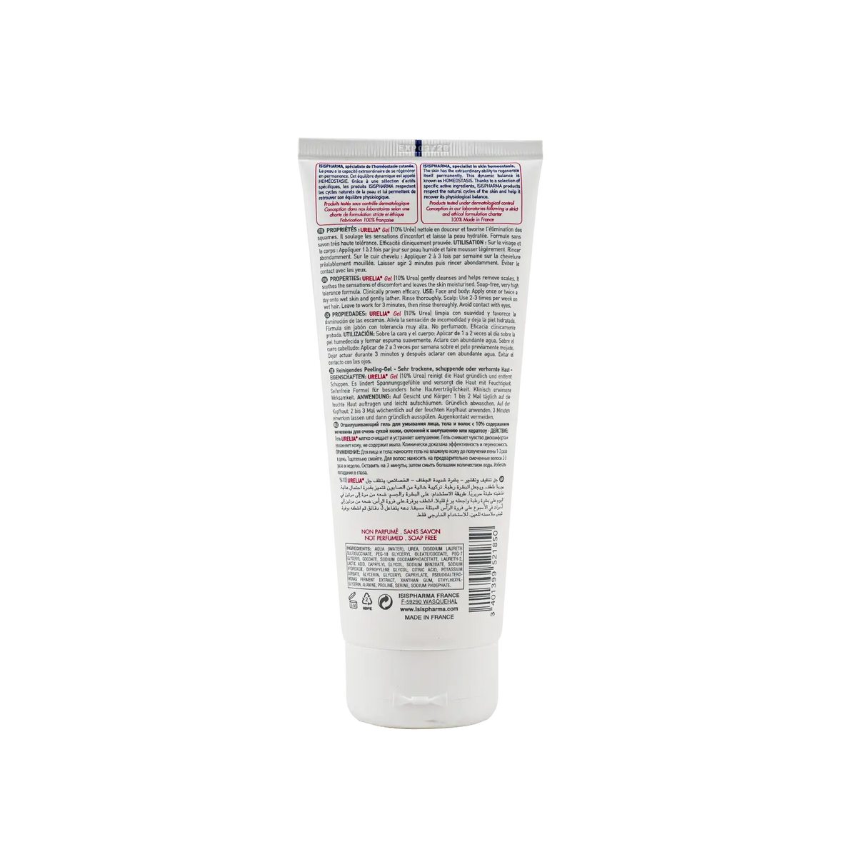 25029-ISIS Pharma Urelia Exfoliating Cleansing Gel 200ml +1