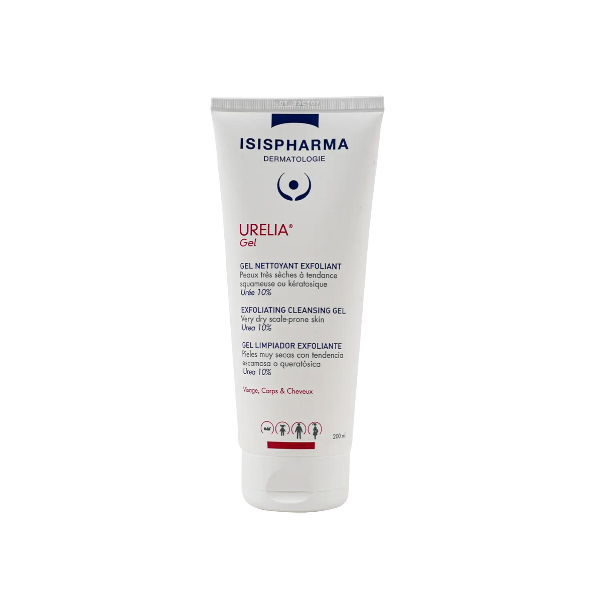 25029-ISIS Pharma Urelia Exfoliating Cleansing Gel 200ml