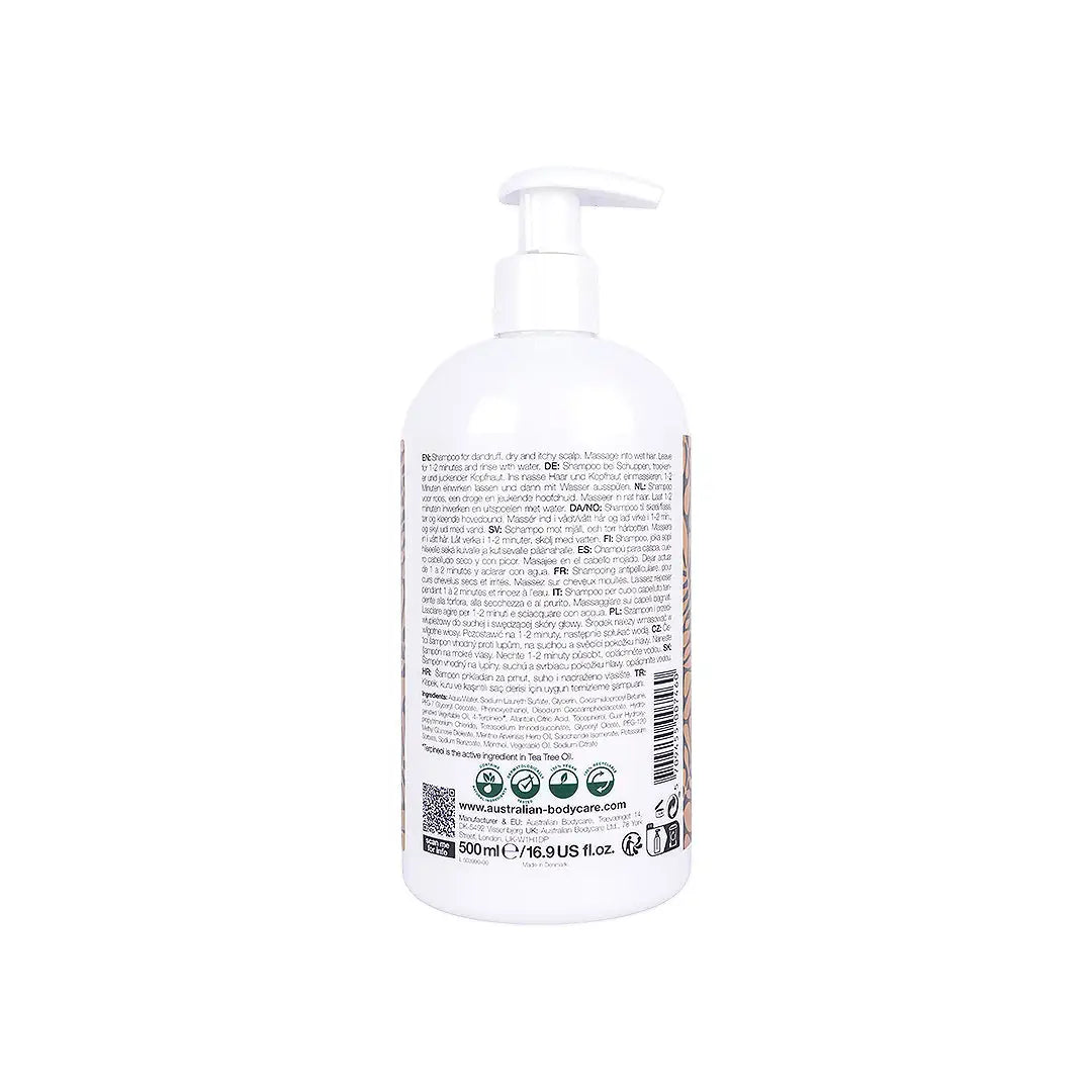 25032-Australian Body Care Tea Tree Oil Hair Clean Shampoo 500Ml +1