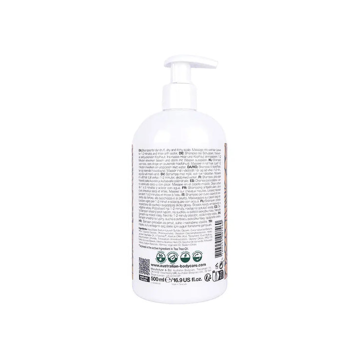 25032-Australian Body Care Tea Tree Oil Hair Clean Shampoo 500ml +2