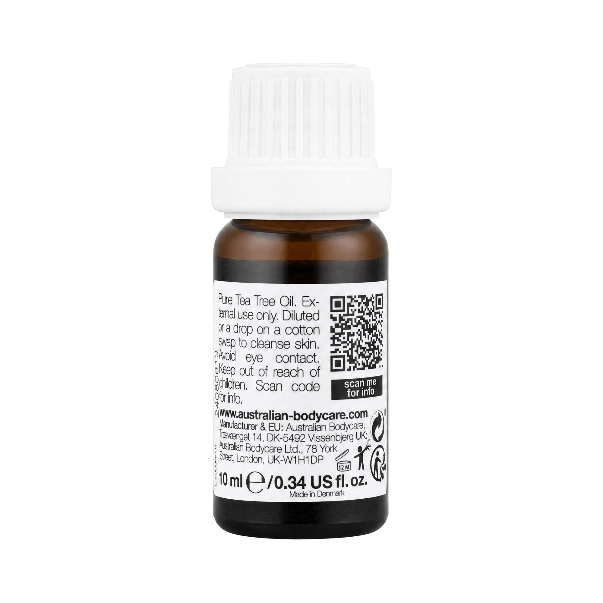 25033-Australian Body Care Tea Tree Oil Pure Oil Concentrate 10ml +2