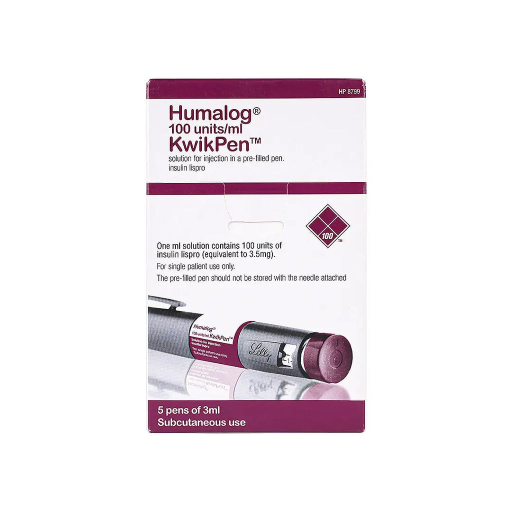 Humalog Kwikpen 100 U/mL 5x3mL