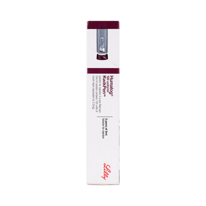25039-Humalog Kwikpen 100 U/mL 5x3mL +2