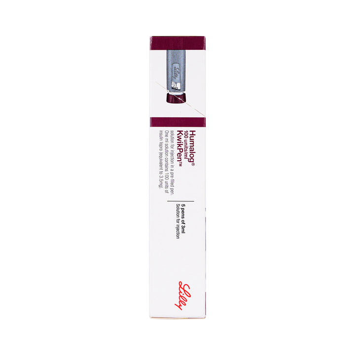 25039-Humalog Kwikpen 100 U/mL 5x3mL +3