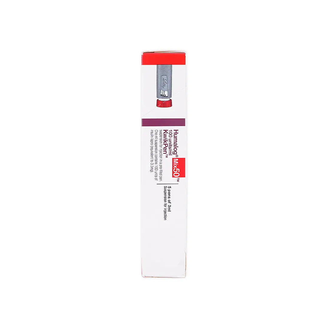 humalog mix50 inj 100u ml pen 3ml 5crt