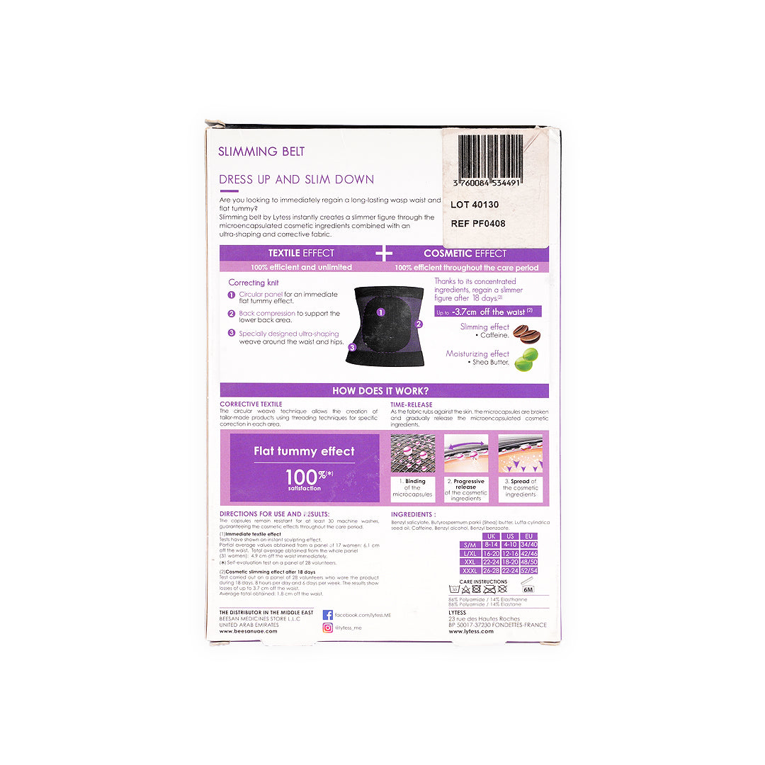LYTESS CORRECTIVE BELT FLESH CHAIR- XXL