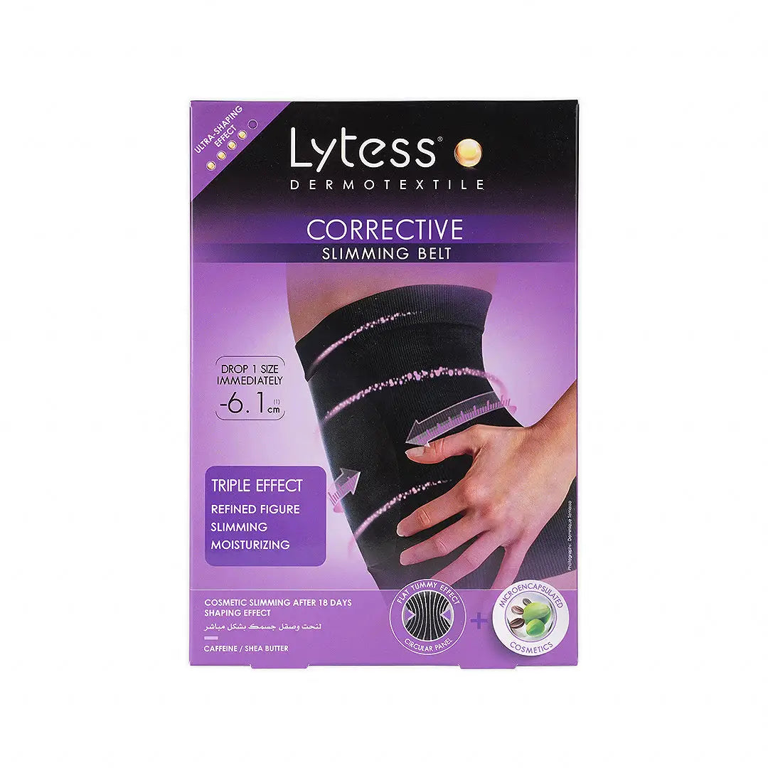 LYTESS CORRECTIVE BELT BLACK -L/XL