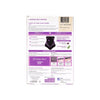 LYTESS CORRECTIVE BELT PANTIES BLACK NOIR - S/M