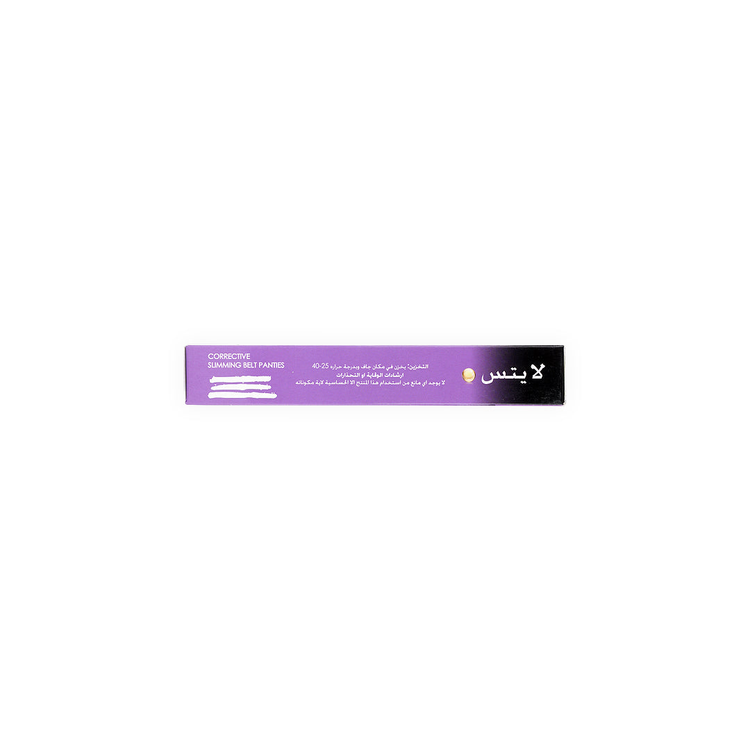 LYTESS CORRECTIVE BELT PANTIES BLACK - XXL