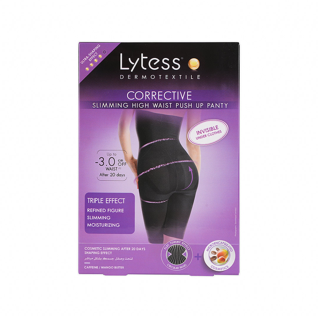 LYTESS CORRECTIVE HIGH WASIT PANTY BEIGE - S/M