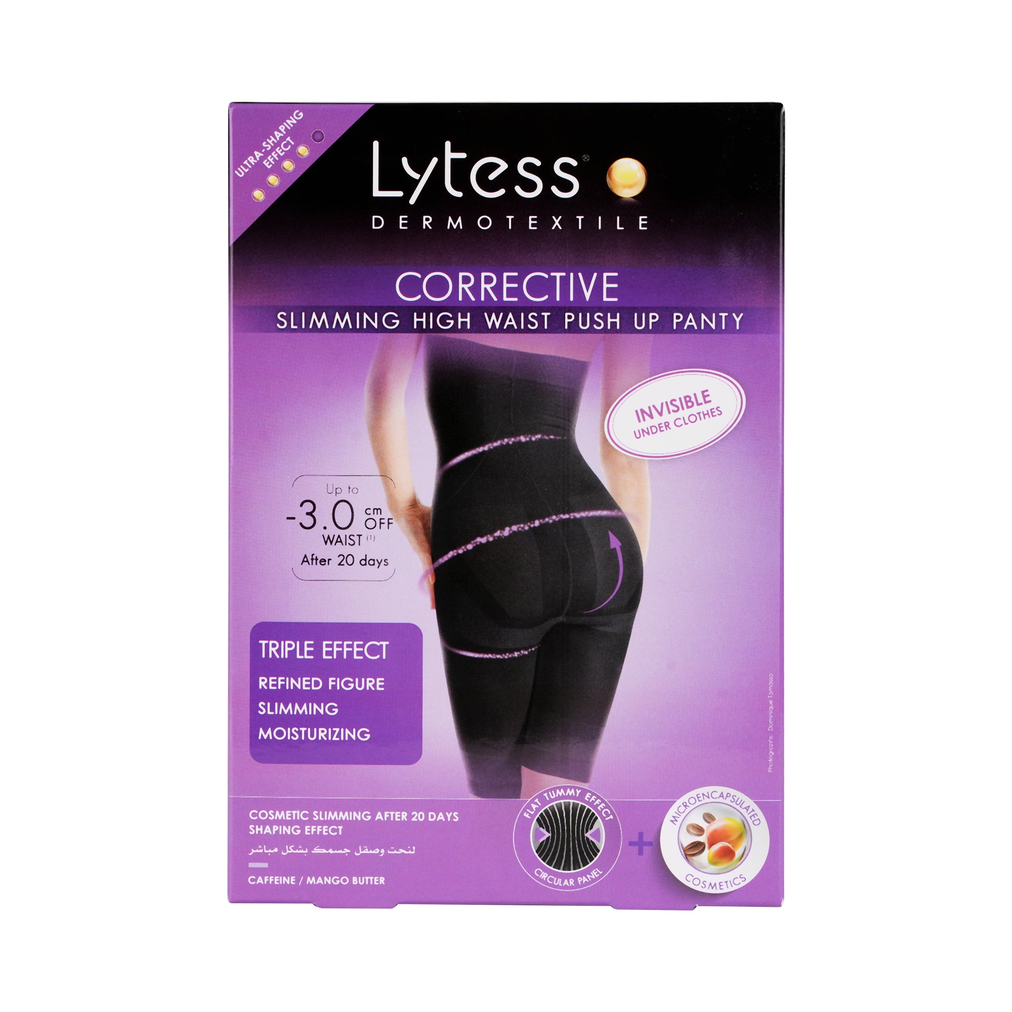 25100-Lytess Corrective Slimming High Waist Panty Beige-S/M