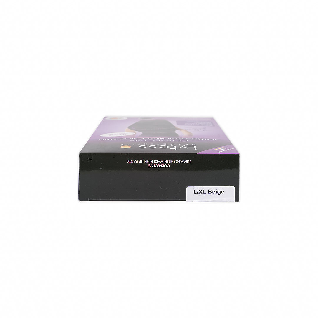 LYTESS CORRECTIVE HIGH WASIT PANTY BEIGE - L/XL