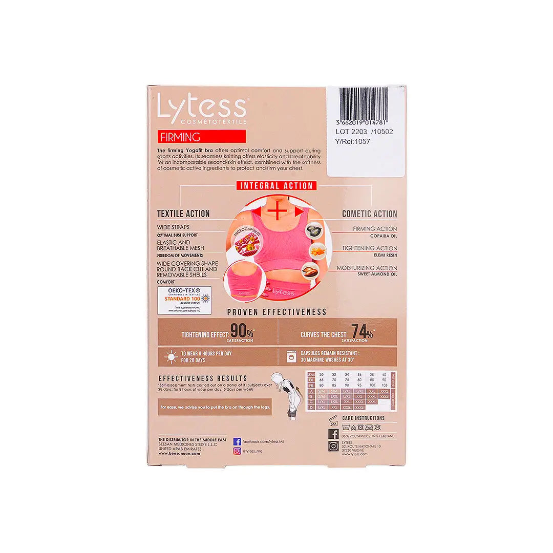 Lytess Yogafit Firming Bra Pink L/XL +2