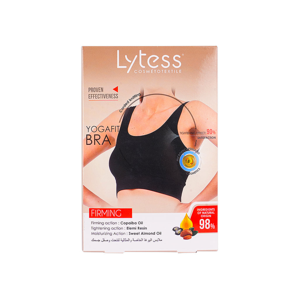 Lytess Yogafit Firming Bra Onyx Black L/XL