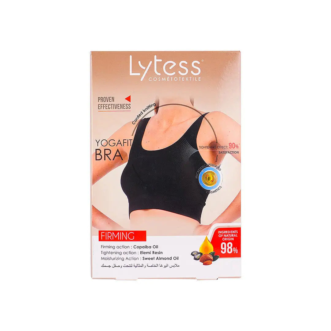 Lytess Yogafit Firming Bra Onyx Black L/XL +0