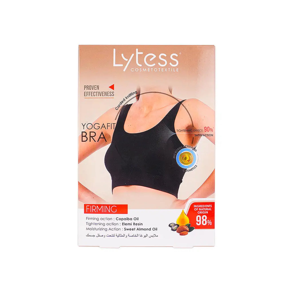 Lytess Yogafit Firming Bra Onyx Black S/M +0