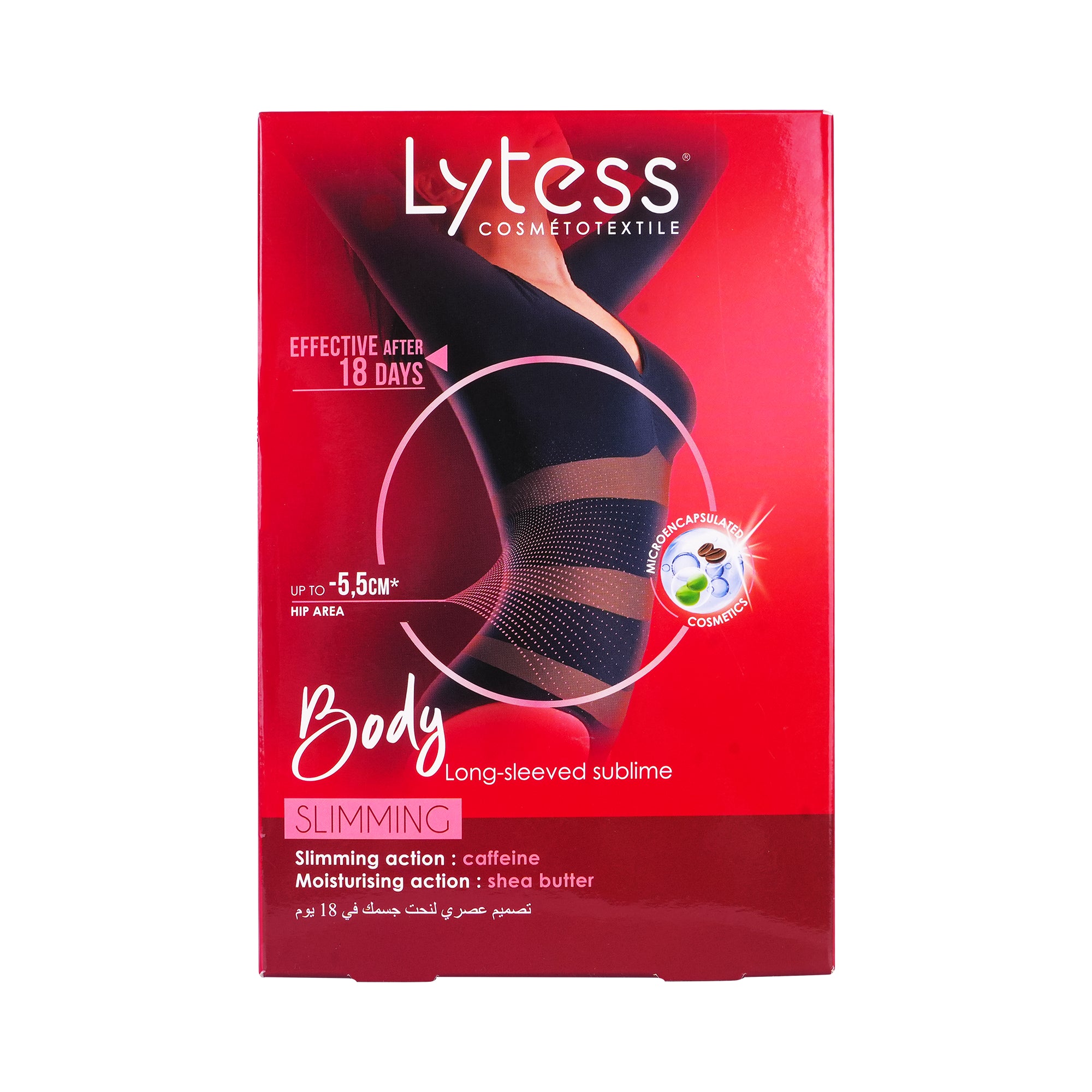 25125-Lytess Slimming Long Sleeved Sublime Body Black S/M