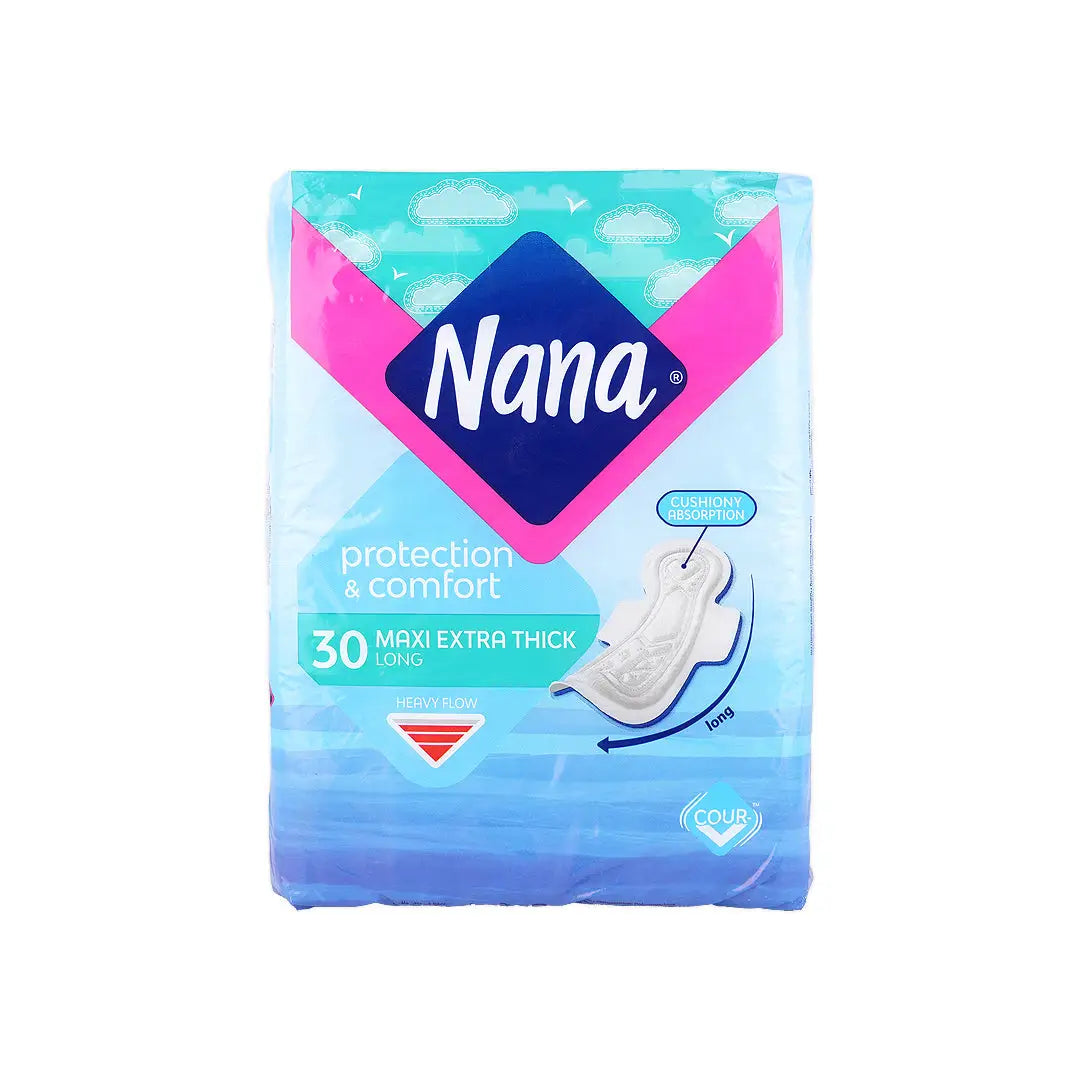 NANA MAXI EXTRA THICK LONG WINGS 30PCS