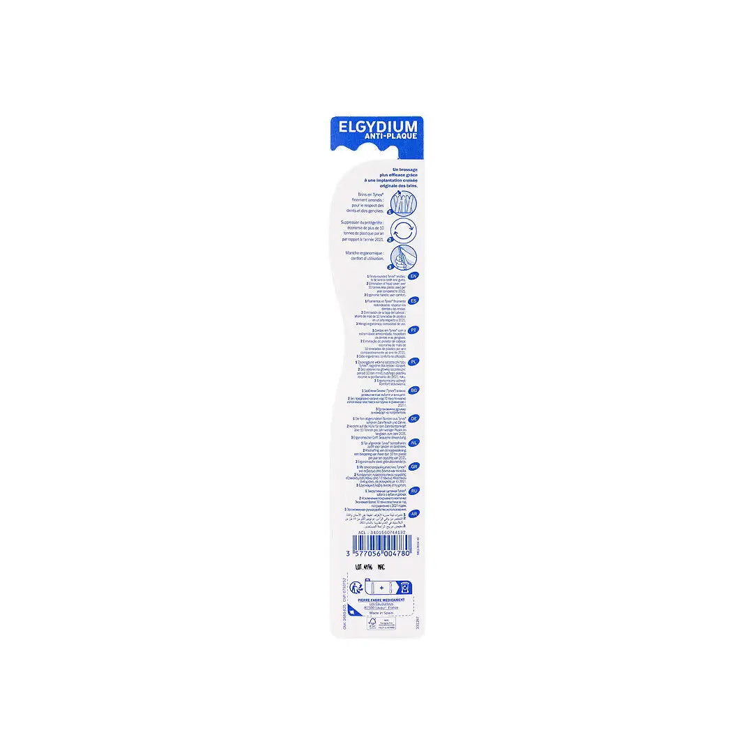 25187-Elgydium Anti-plaque Toothbrush -Medium +1