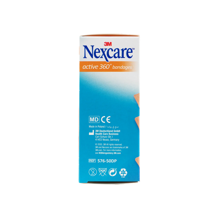 25219-Nexcare Active 360 Assorted Bandages 44pcs-576 +1