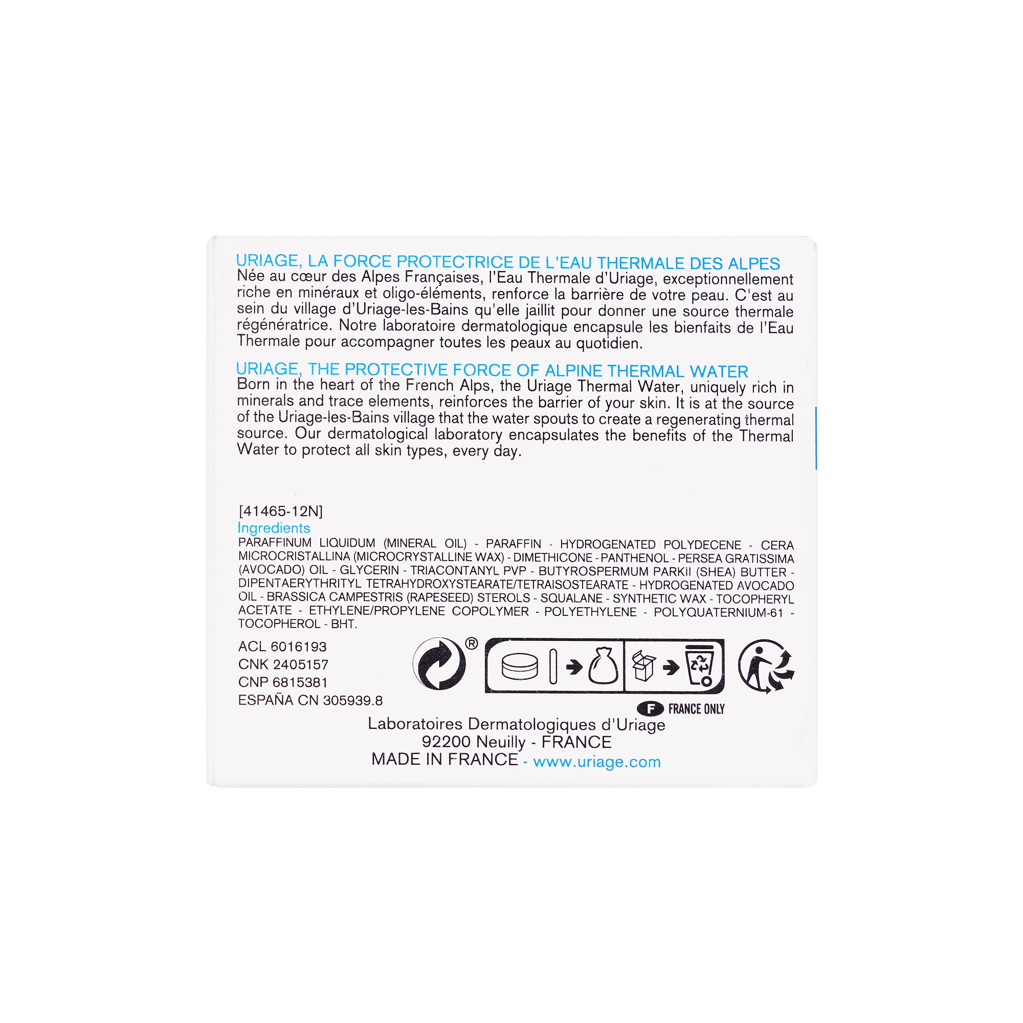 25253-Uriage Bariederm Fissures 40 Ml +6