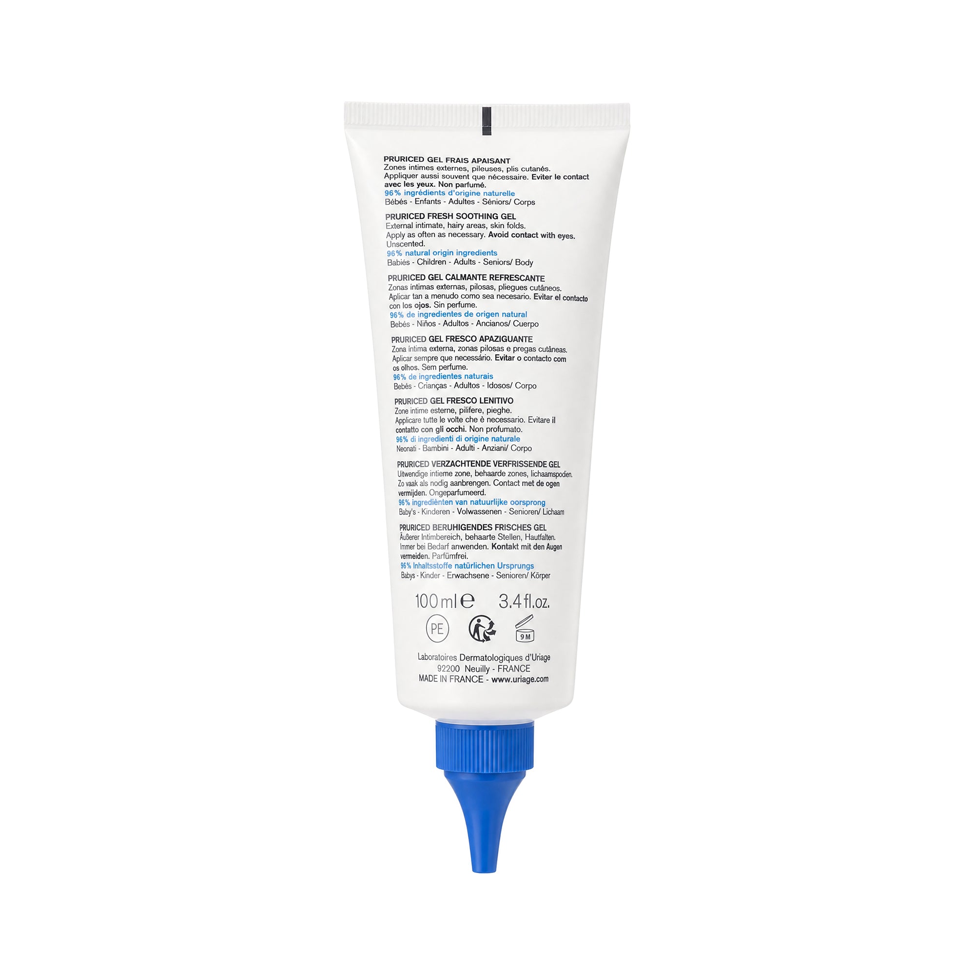25277-Uriage Pruriced Gel 100 Ml +2