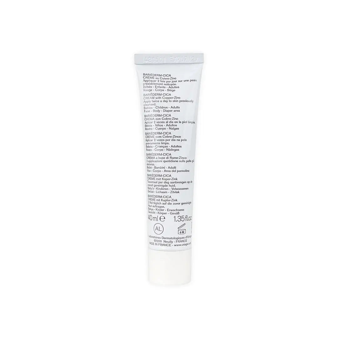 Uriage Bariederm Cica-Cream With Copper-Zinc 40Ml