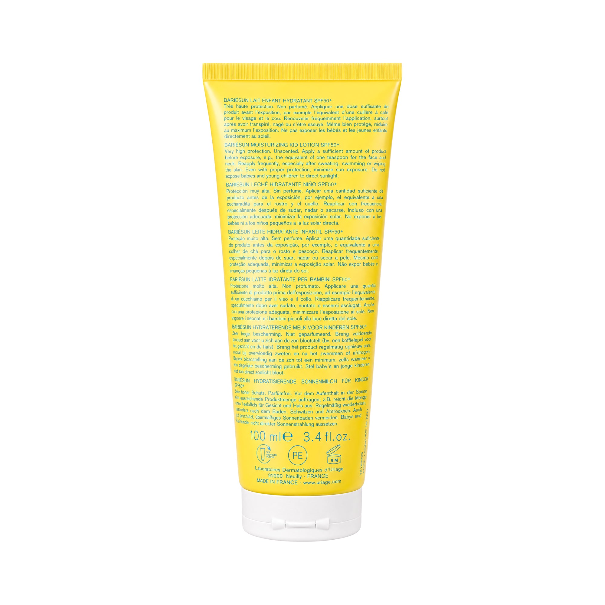 25287-Uriage Bariesun Kids SPF 50+ Lotion 100 Ml +2