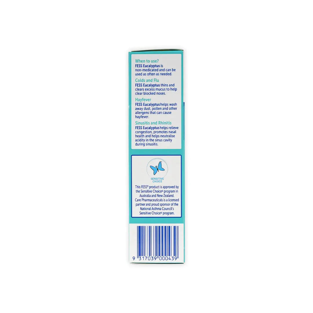Fess Eucalyptus Saline Nasal Spray 30Ml