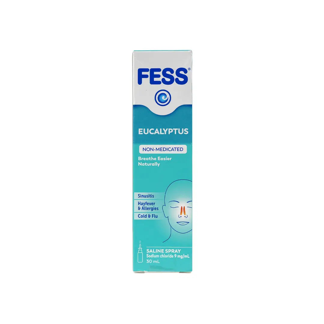 Fess Eucalyptus Saline Nasal Spray 30Ml