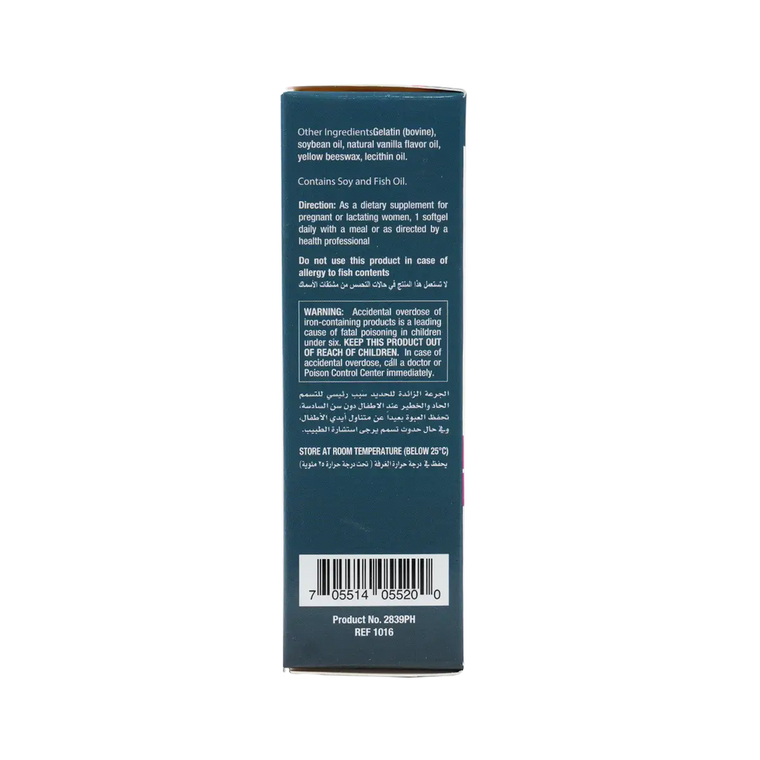 25351-Pure Health Pregnasafe Fort 30 Softgels +2