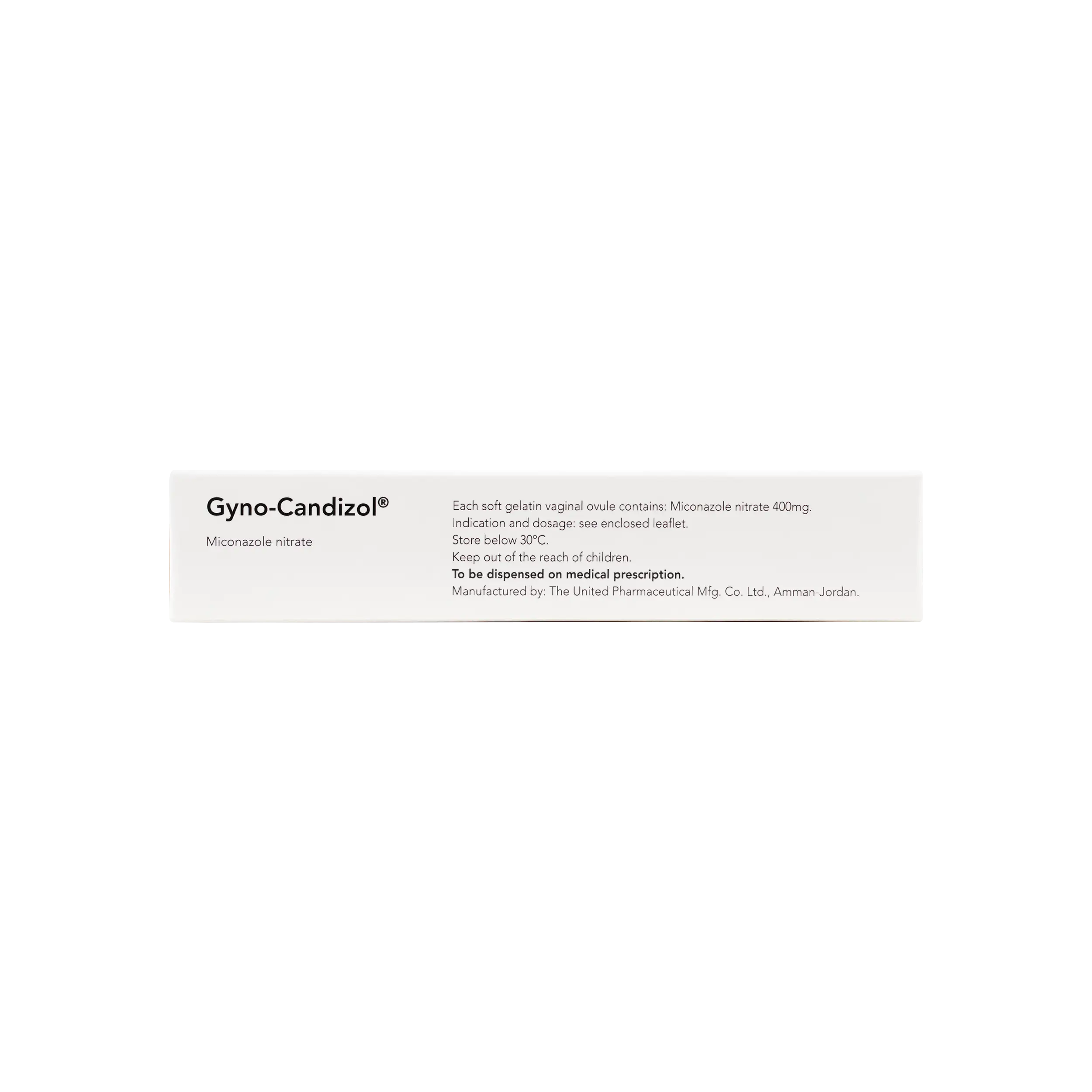 Gyno-Candizol 400Mg Vaginal 3 Ovules