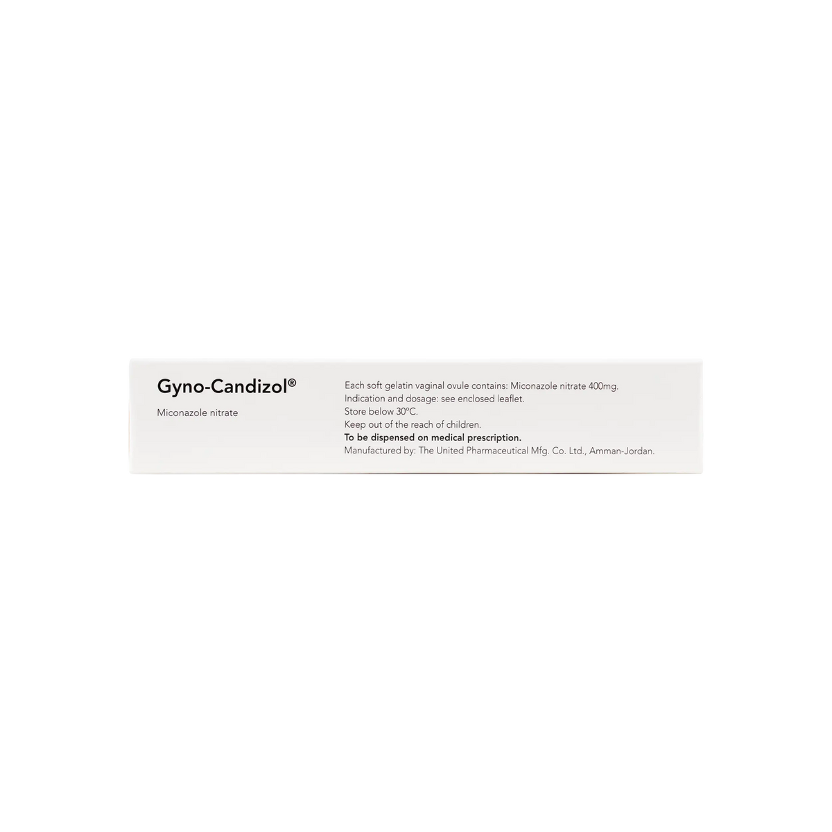 25363-Gyno-Candizol 400Mg Vaginal 3 Ovules +1