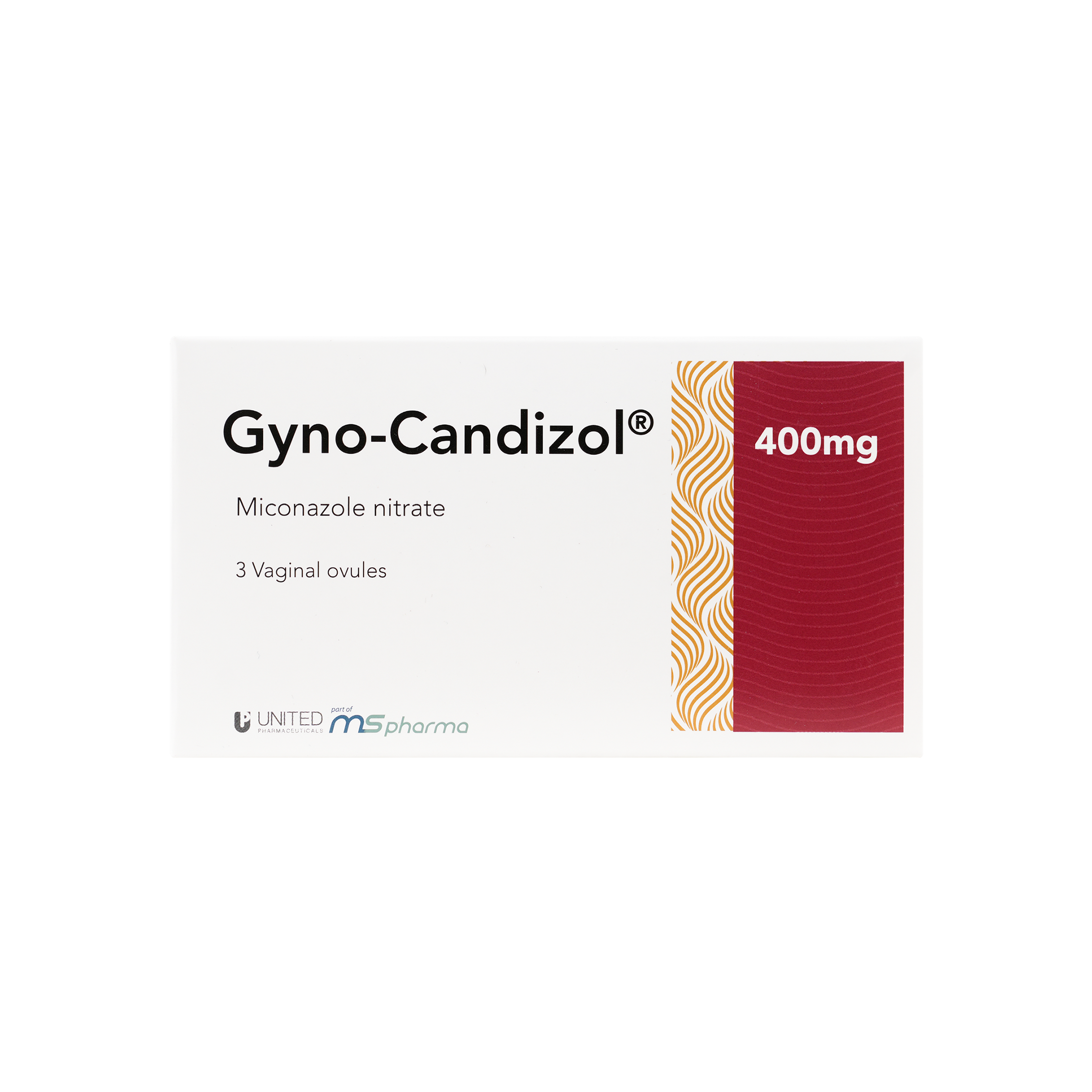 GYNO-CANDIZOL 400MG VAGINAL 3 OVULES