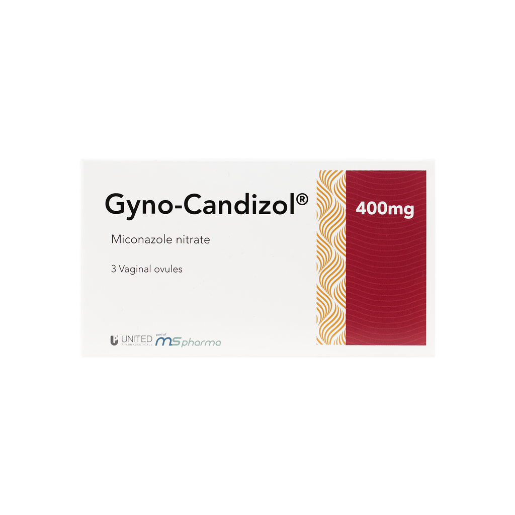 GYNO-CANDIZOL 400MG VAGINAL 3 OVULES