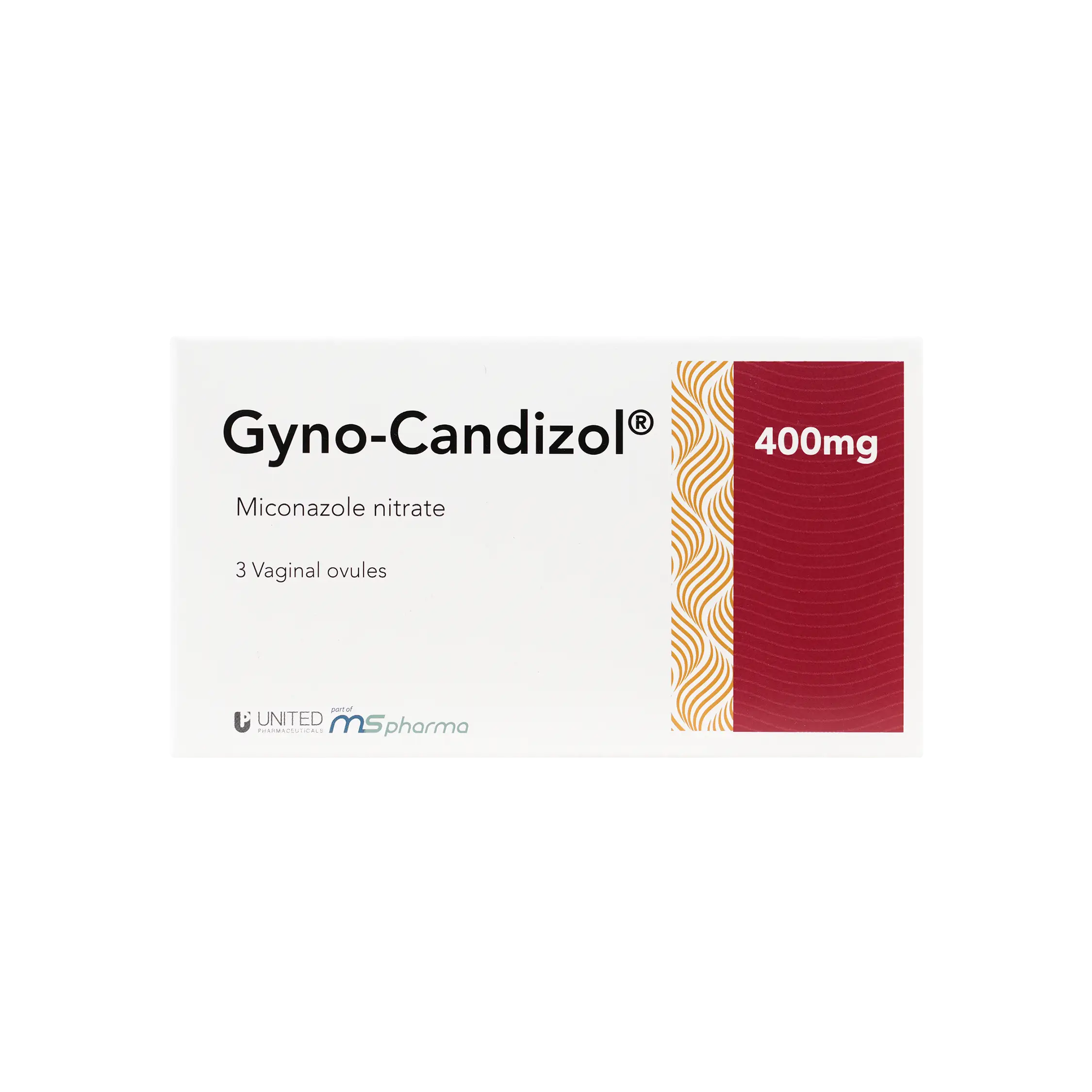 Gyno-Candizol 400Mg Vaginal 3 Ovules