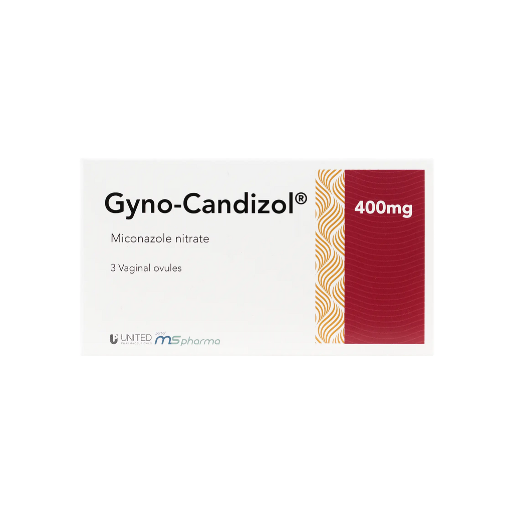 Gyno-Candizol 400Mg Vaginal 3 Ovules
