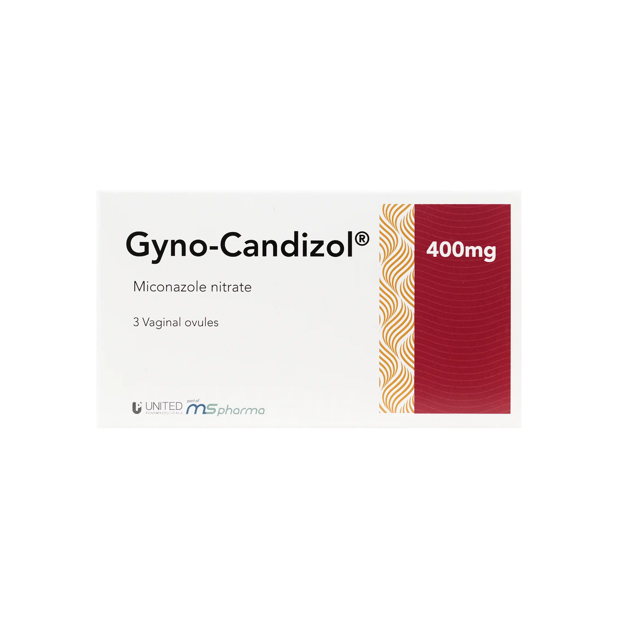 25363-Gyno-Candizol 400Mg Vaginal 3 Ovules