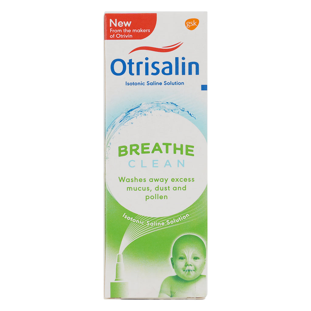 Otrisalin Isotonic Saline Breathe Clean Nasal Spray 15ml