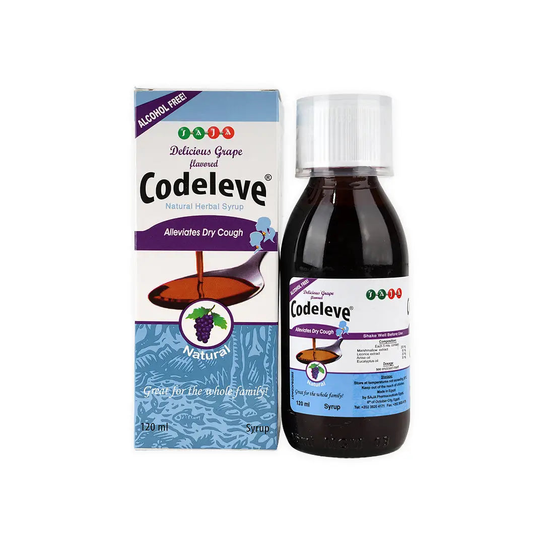 25464-Codeleve Cough Syrup 120Ml +1