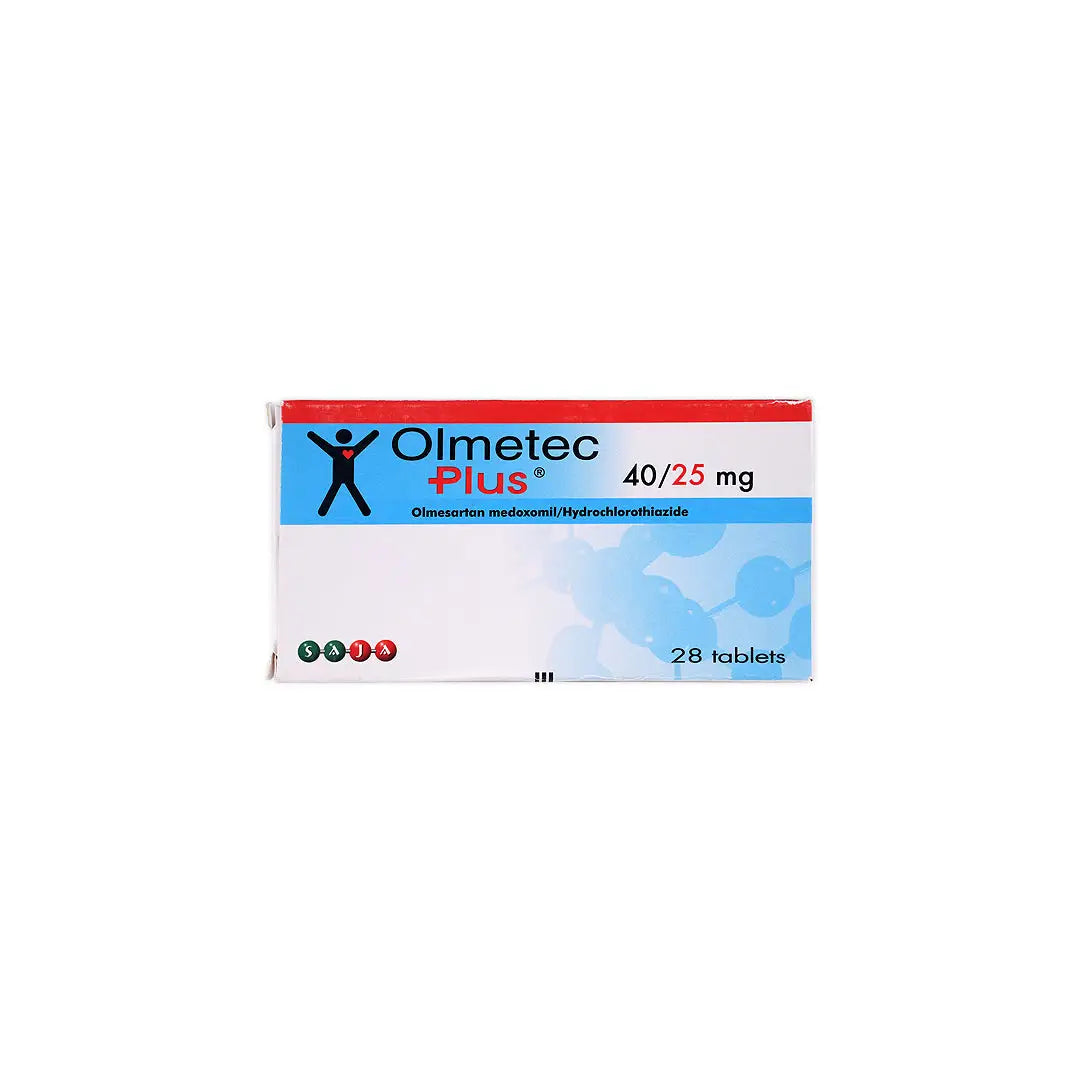 25474-Olmetec Plus 40/25Mg 28 Tab