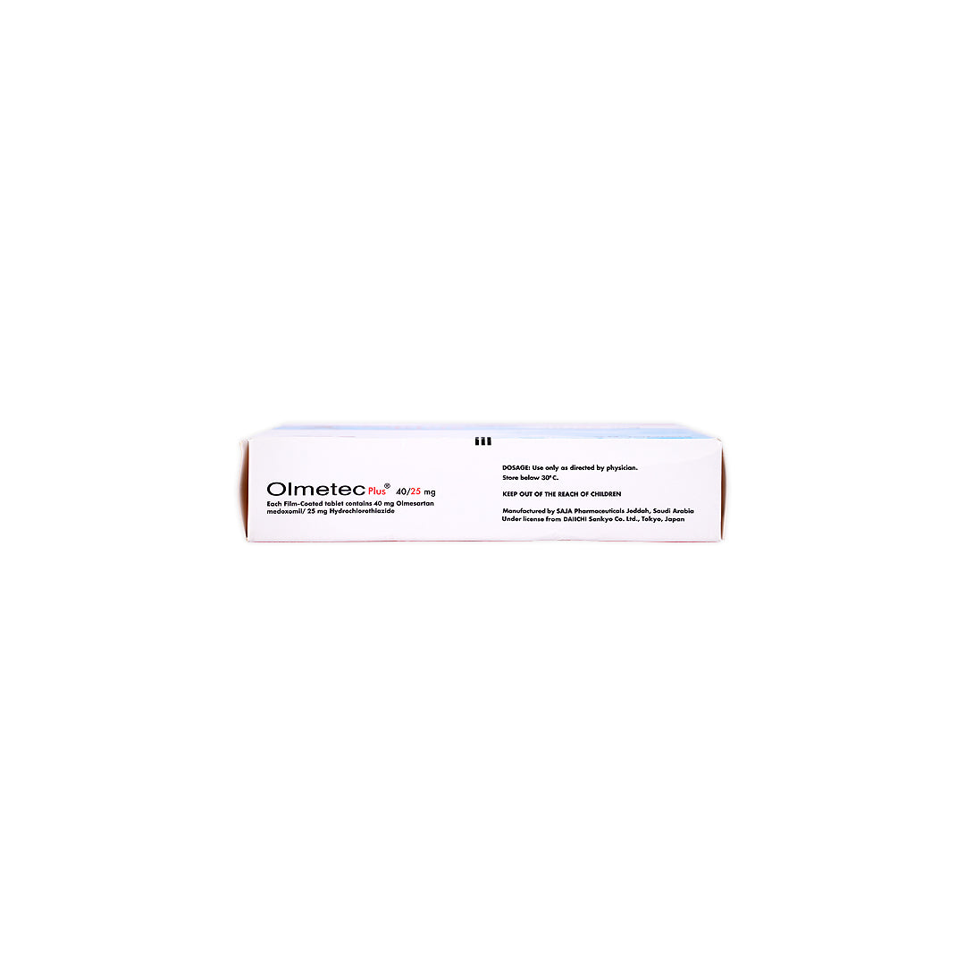 OLMETEC PLUS 40/25MG 28 TAB
