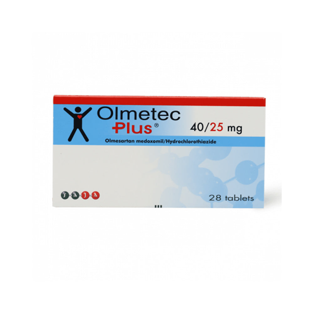 OLMETEC PLUS 40/25MG 28 TAB