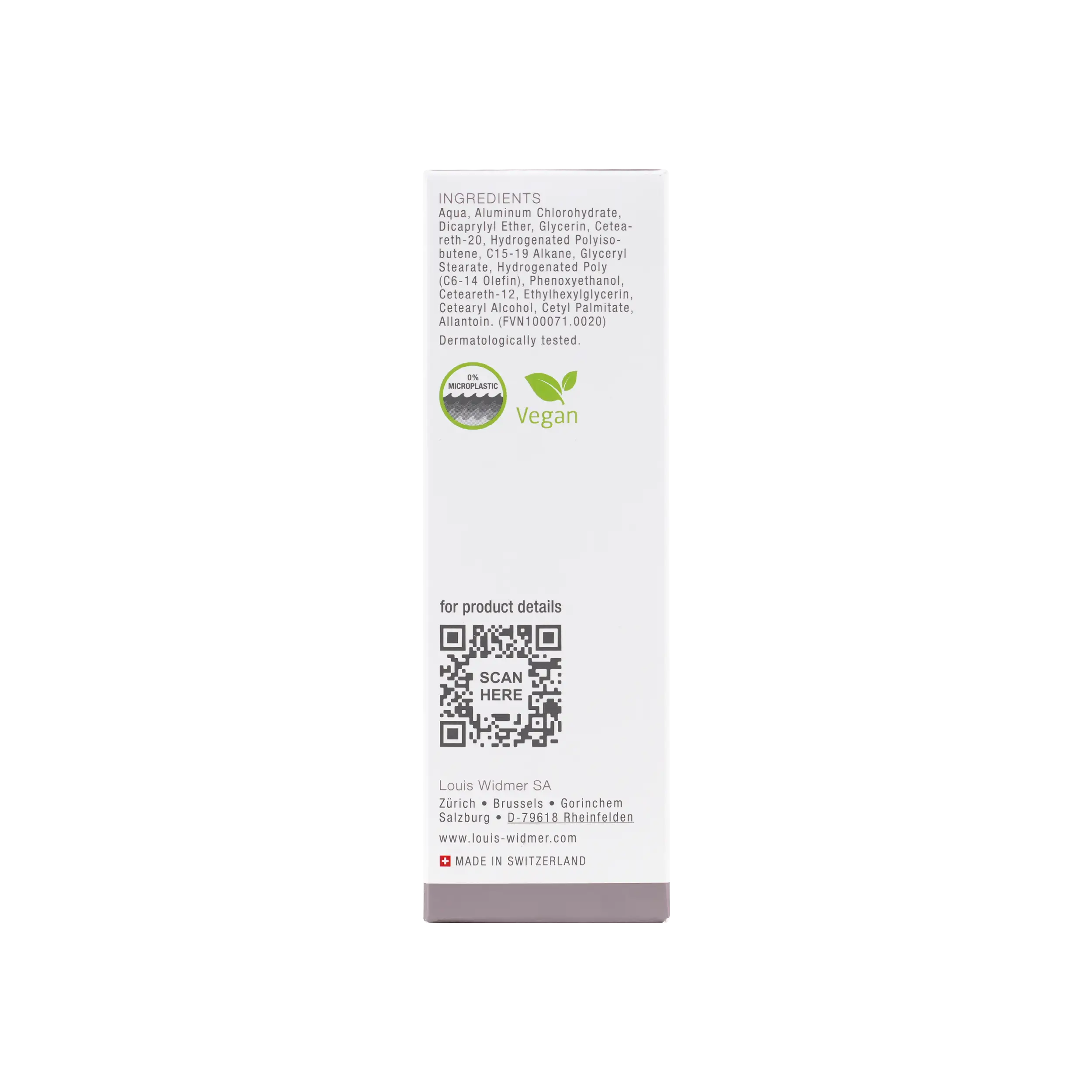 Louis Widmer Non-Scented Deo Spray 75 Ml