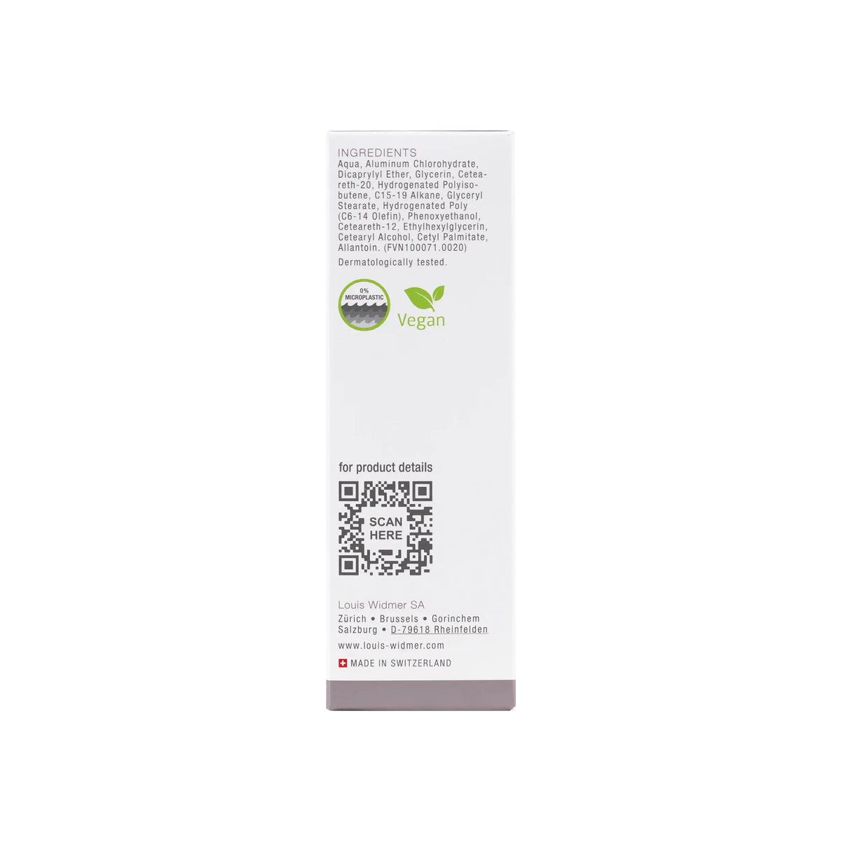 25571-Louis Widmer Non-Scented Deo Spray 75 Ml +1