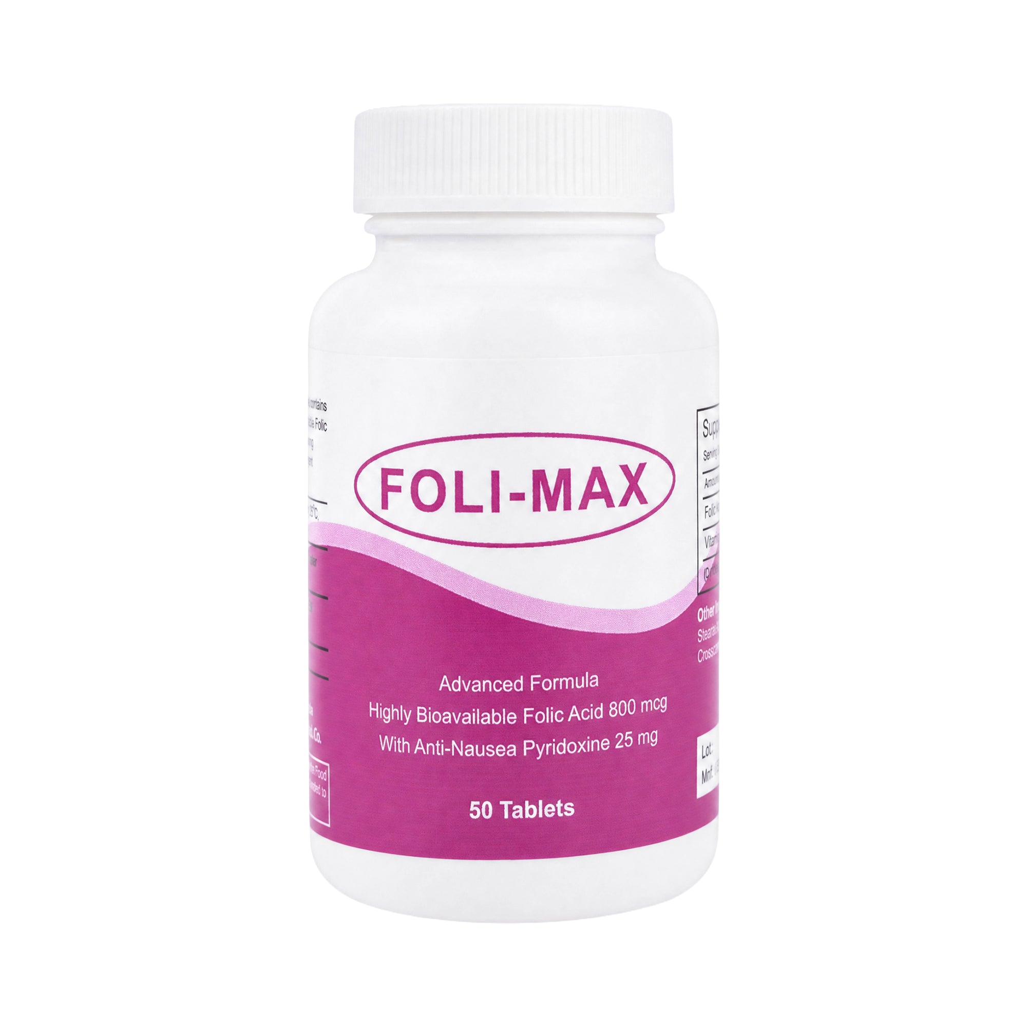 25595-Foli Max 50 Tablets +6