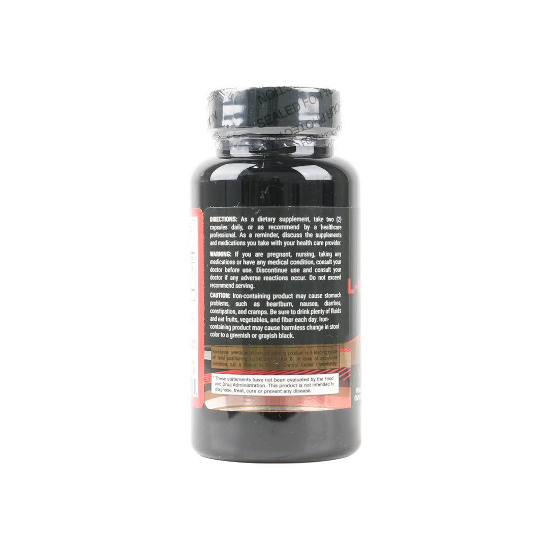 25604-Pure Health Acetyl L-Carnitine 500Mg 60 Veggie Cap +2