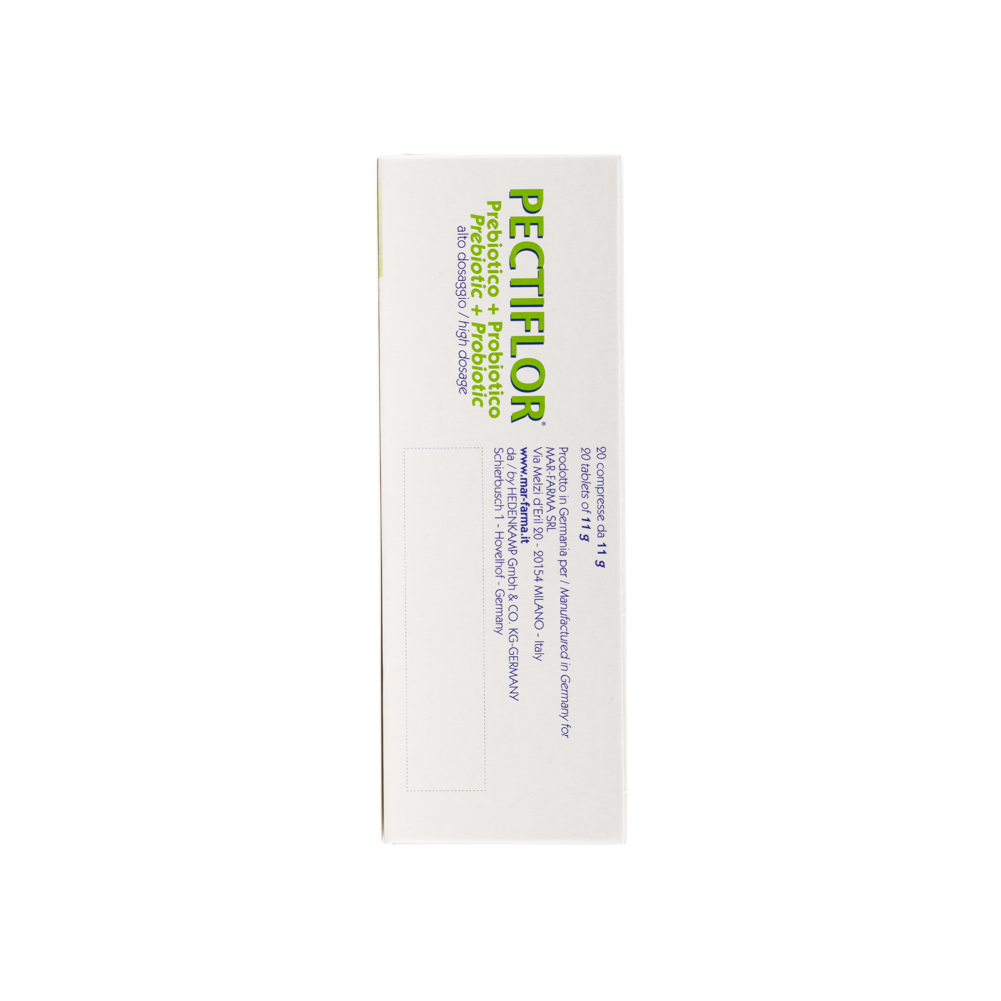 PECTIFLOR EFFERVESCENT 20 TABLETS