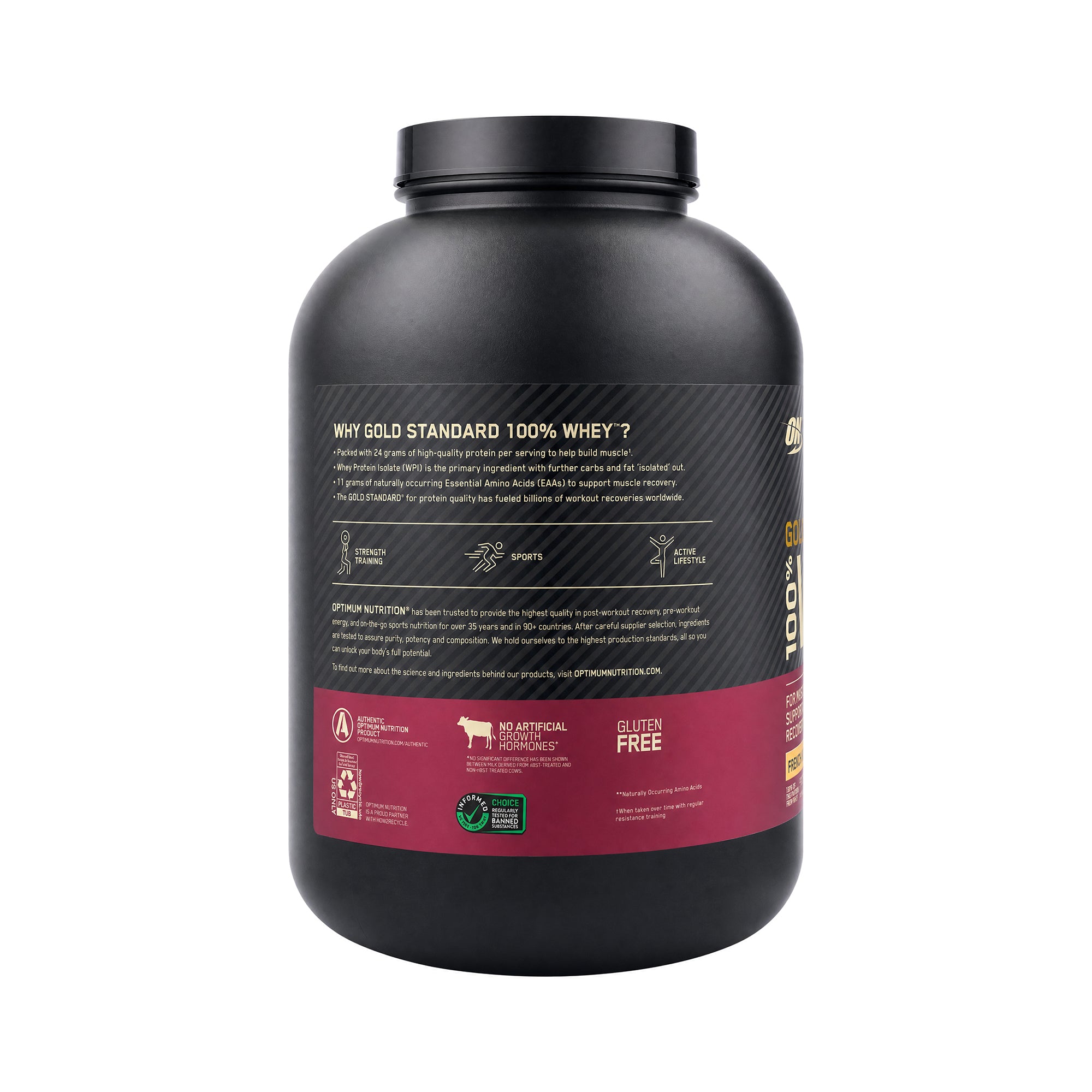 25668-ON Gold Standard Whey Protein Vanilla - 2.273kg +1